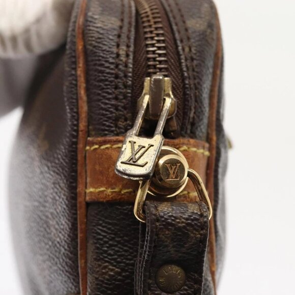 LOUIS VUITTON Monogram Marly Dragonne GM Clutch Bag M51825 LV Auth 81133 - Picture 10 of 15